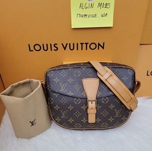 Louis Vuitton Jeune Fille GM Crossbody Bag Monogram Canvas